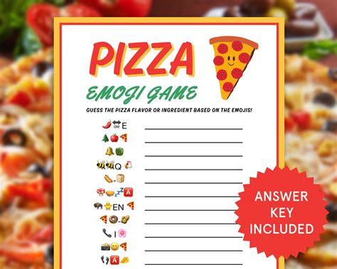 Pizza Party Game