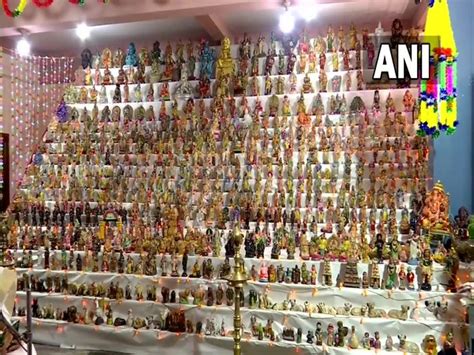 Navaratri: Over 2,500 miniature idols displayed for Bommai Kolu in Kerala