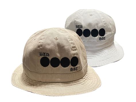 BAD HAT / BLACK DOTS TENNIS HAT | YELLOW PARK