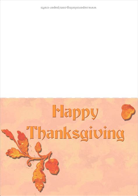 Thanksgiving Day Cards Free Printable