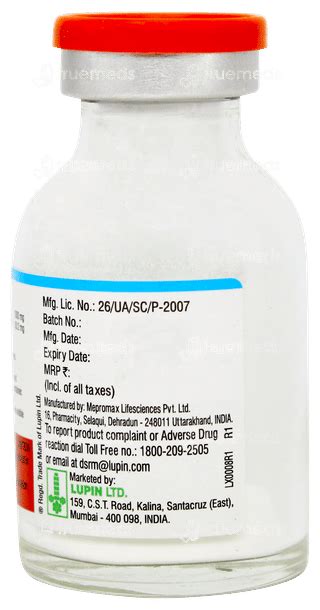 Merotrol 1000 MG Injection | Order Merotrol 1000 MG Injection Online at ...