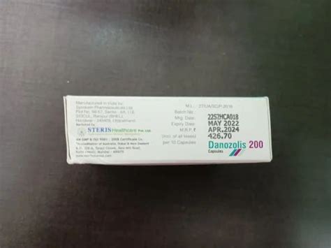 GYNEACOLOGY RANGE - Danazol Capsules Mg Wholesale Trader from Jaipur