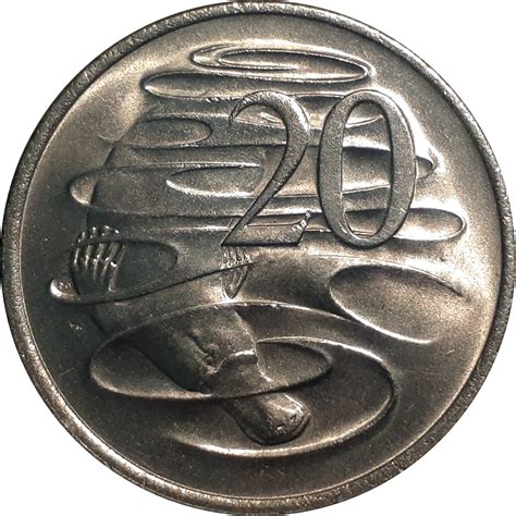 20 Cents - Elizabeth II (2nd Portrait) - Australia – Numista