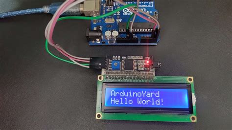 Image result for Connecting LCD Screen with I2C to Arduino