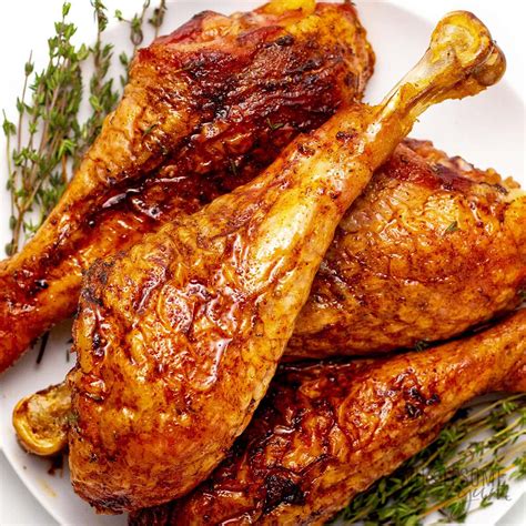 Oven Baked Turkey Leg