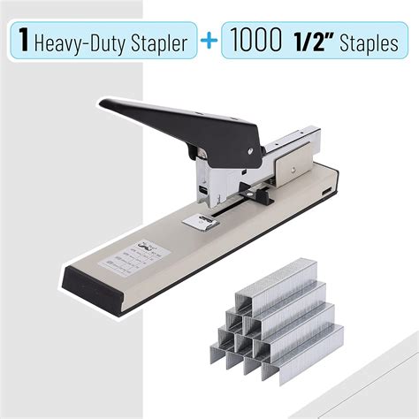 Mr.Pen Mr. Pen Heavy Duty Stapler - 1000 Staples, 100 Sheet India | Ubuy