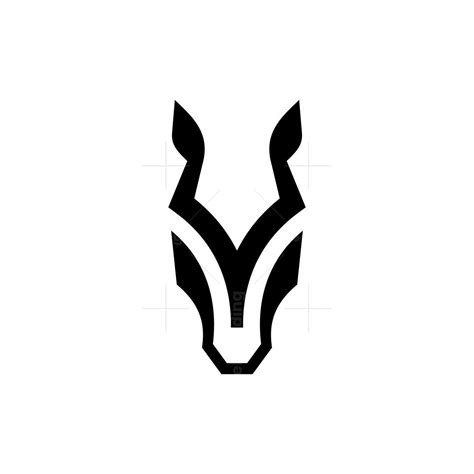 Modern Horse Head Logo | Horse logo design, Horse head, Logo design - silhouette of horse head