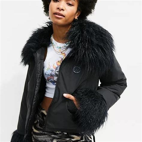 Urban Outfitters Women's Black Jacket | Depop