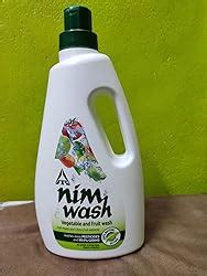 Nimwash Vegetable & Fruit Wash Liquid,1000 Ml,Natural Action,Removes ...