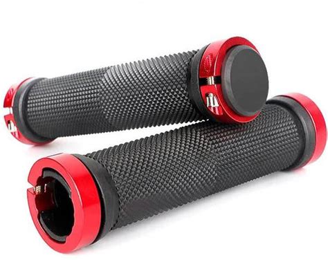 NSV Rubber Hand Grip Comfortable Premium Quality Cycle Lock-on Anti ...