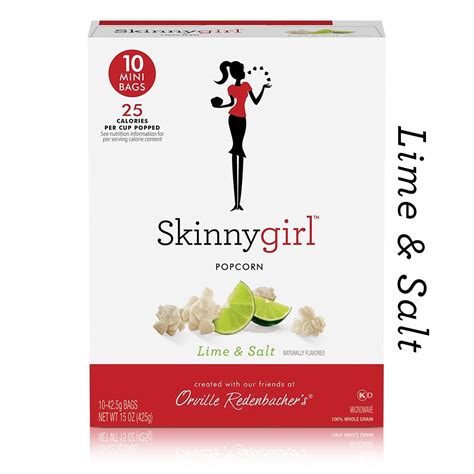 Orville Red's Smart Pop, Skinnygirl Lime/Sea Salt, Diet Microwave ...