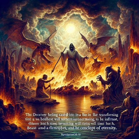 Revelation 20:10 Artwork | Bible Art