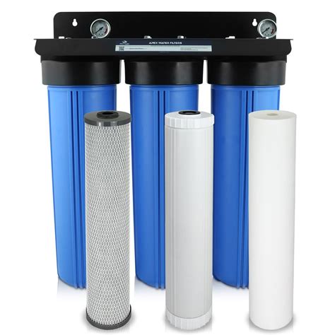 Buy EXPRT MR-3030 Whole House Water Filter 3 Stage Water Purifier, GAC ...