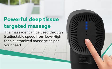 AGARO Impact Handheld Deep Tissue Percussion Gun Massager,Massage ...