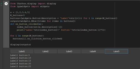 Python Create Multiple Buttons Using for Loops 的图像结果