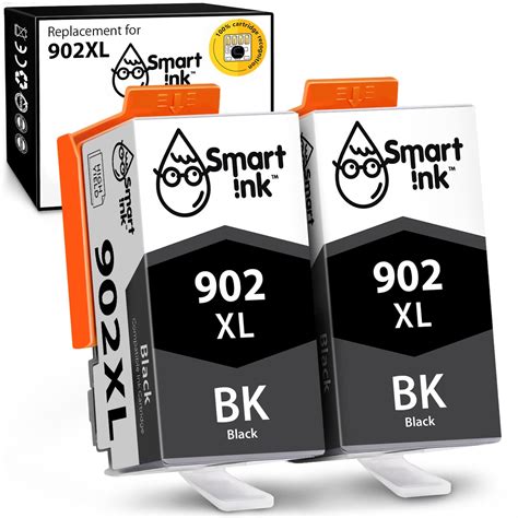Get compatible HP 902 XL Black Ink Cartridges (2 Combo Pack) | Smart Ink