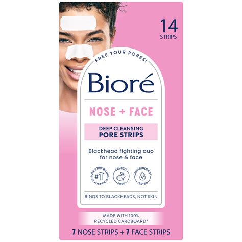 Bioré Nose + Face Deep Cleansing Pore Strips Review | BEAUTY/crew