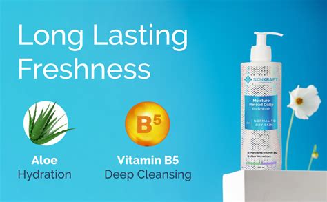 Buy SkinKraft Body Wash - Moisture Reload Daily Body Wash - With Aloe ...