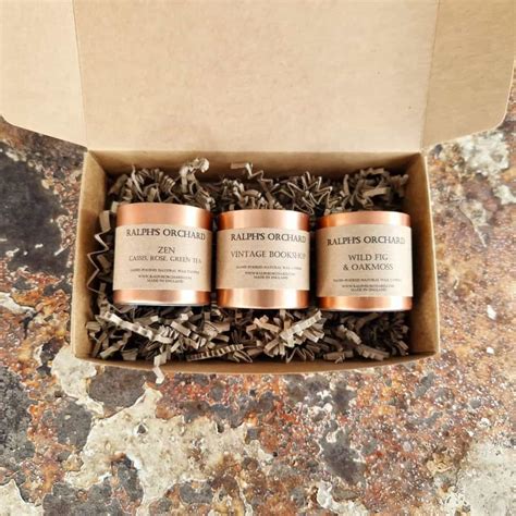 Mini Scented Candles Gift Set | Made in England – Ralph's Orchard