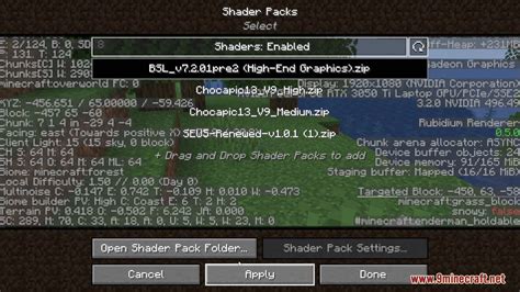 Image result for Oculus Minecraft Shaders