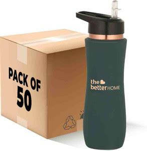 The Better Home Copper Water Bottle With Sipper | 100% Pure Copper ...