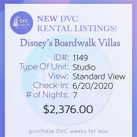 DVC Shop Rentals - Another Great New Confirmed Reservation is now ...
