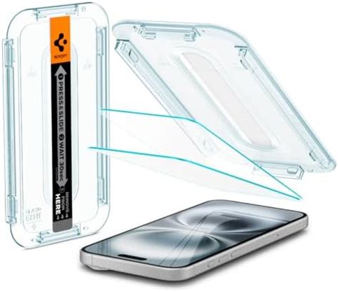 Spigen EZ Fit Tempered Glass Screen Full Screen Protector Guard for ...