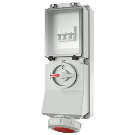Wall mounted receptacle DUO 7241