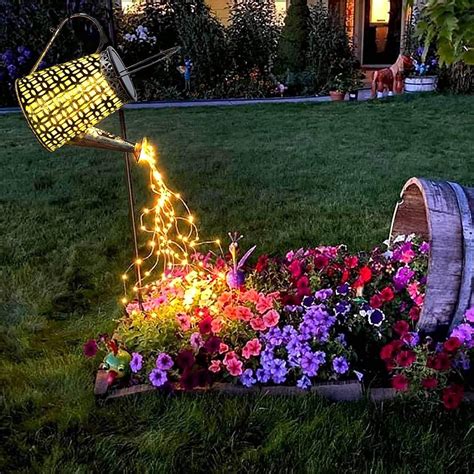 Image result for Watering Can Solar String Lights