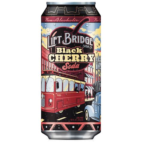 Lift Bridge Black Cherry Soda reviews ratings & information - Bev Rank