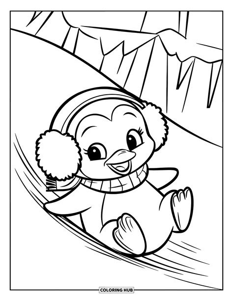 125+ Baby Penguin Coloring Pages for Kids & Adults (Free Printable PDFs)