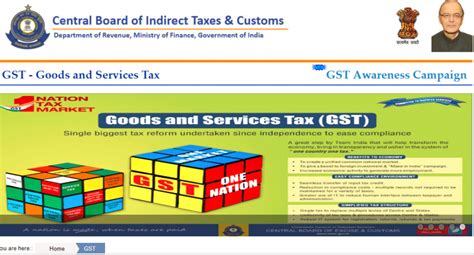 CBEC-gst.gov.in Login - Guide on CBEC GST Portal Login : Now renamed as ...