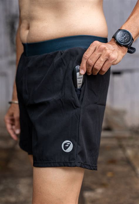 Mens Running | Shorts | 5 inch | Carbon - MADOVERBIKING