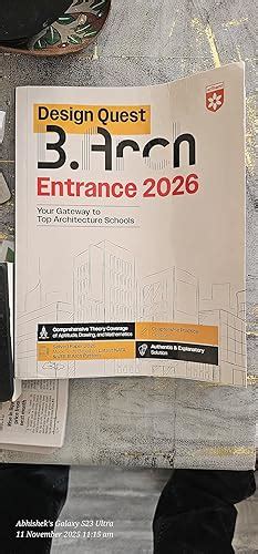 Buy Arihant B.Arch Entrance Exam 2026 | NATA and JEE B.Arch Preparation ...