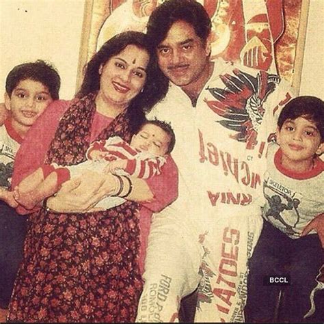 Sonakshi Sinha's childhood picture with her parents Poonam Sinha and ...
