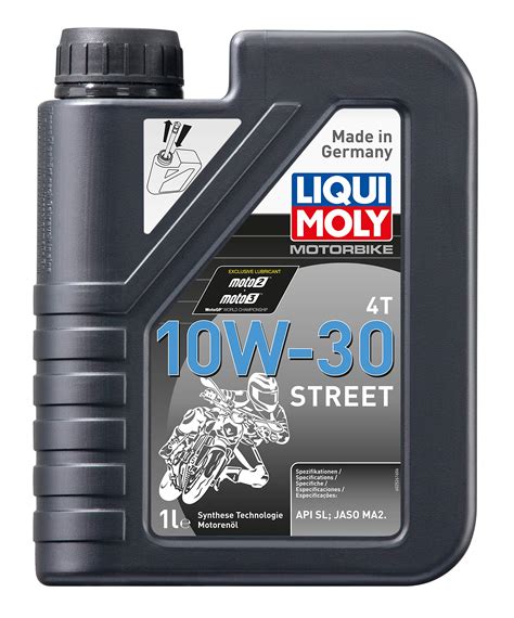 Buy Liqui Moly 10W30 4T Street Synthetic Technology Engine Oil (1 Litre ...