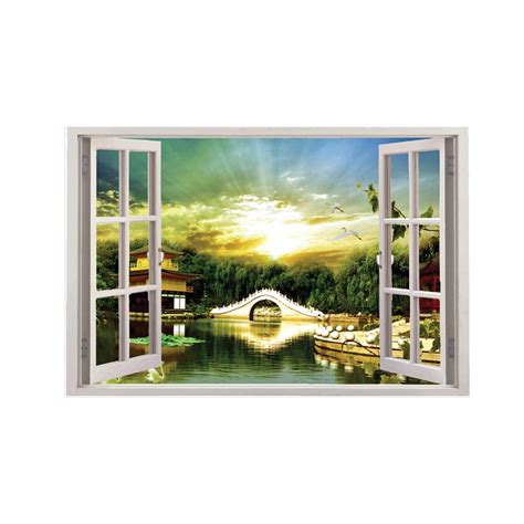 100yellow® 3D Vinyl Wall Decal Sticker Elephant Wall Sticker for Home ...