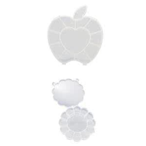 2pcs Clear Plastic Storage Boxes Beads Crafts Organizer Display ...