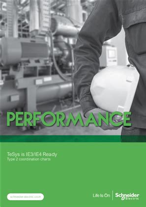 TeSys_Selection_Guide_IE3-IE4 Type 2 Coordination Charts | Schneider ...
