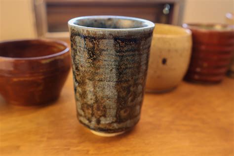 Blue Metallic Teacup – Port of Bones