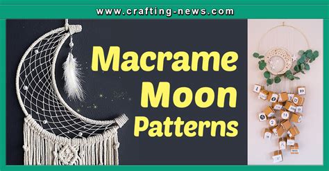 Image result for Macrame Moon Tutorial