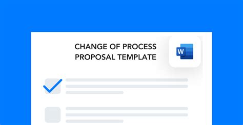 Image result for Process Change Form