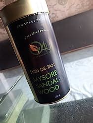 O4U Mysore Sandalwood Powder for De Tan, Glowing skin, Oil Control ...