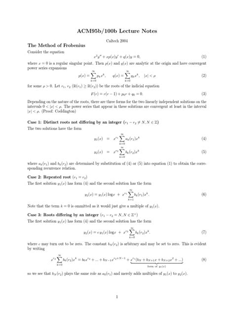 Frobenius Method Examples 的图像结果