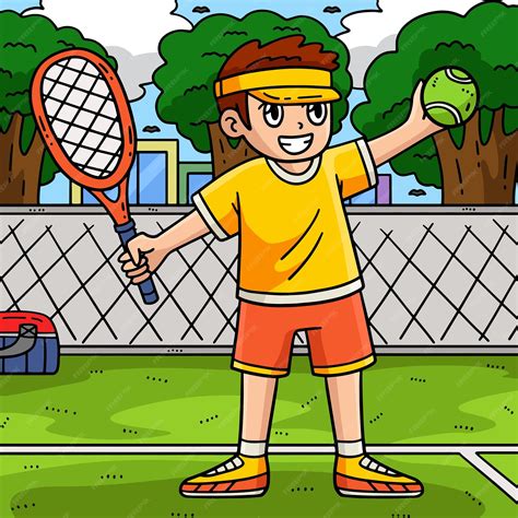 Tennis Cartoon 的图像结果