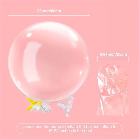 Kaemi Clear Bobo Balloons for Stuffing,15 Pcs Large India | Ubuy