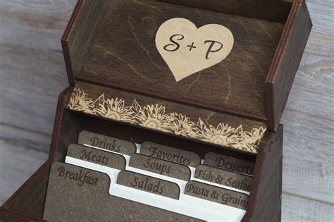 Image result for Recipe Card File Box