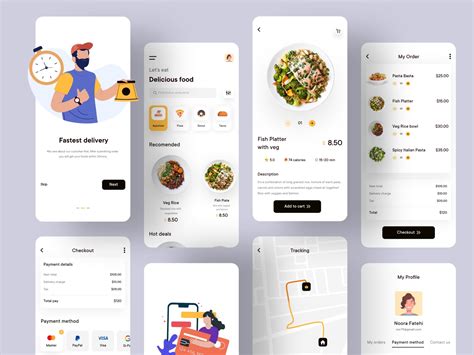 Top 16+ Free Food Delivery App Templates - Great Research
