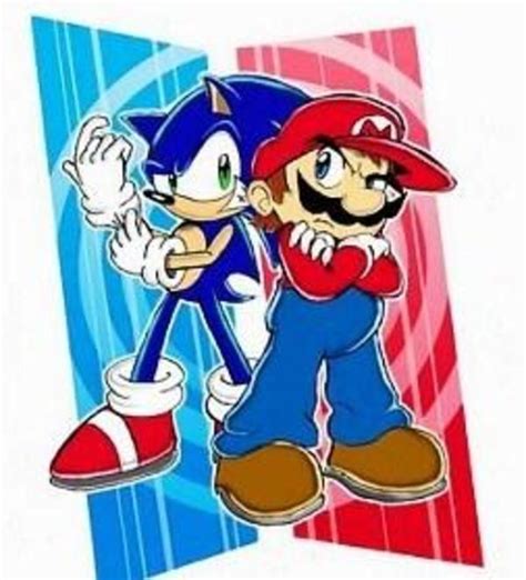 Mario And Sonic Kissing