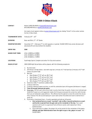 Fillable Online Referee Interest - 3 Cities Hoops Fax Email Print ...